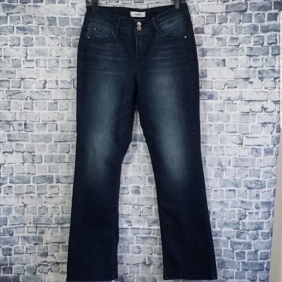 Angels Denim - LAST CHANCE!! Angels Dark Wash Slim Bootcut Jeans